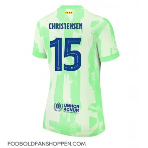 Barcelona Andreas Christensen #15 Tredjetrøje Dame 2024-25 Kortærmet